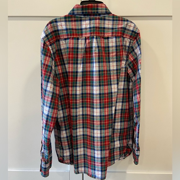 🎄GAP Holiday Plaid Button Down Shirt - Picture 2 of 5